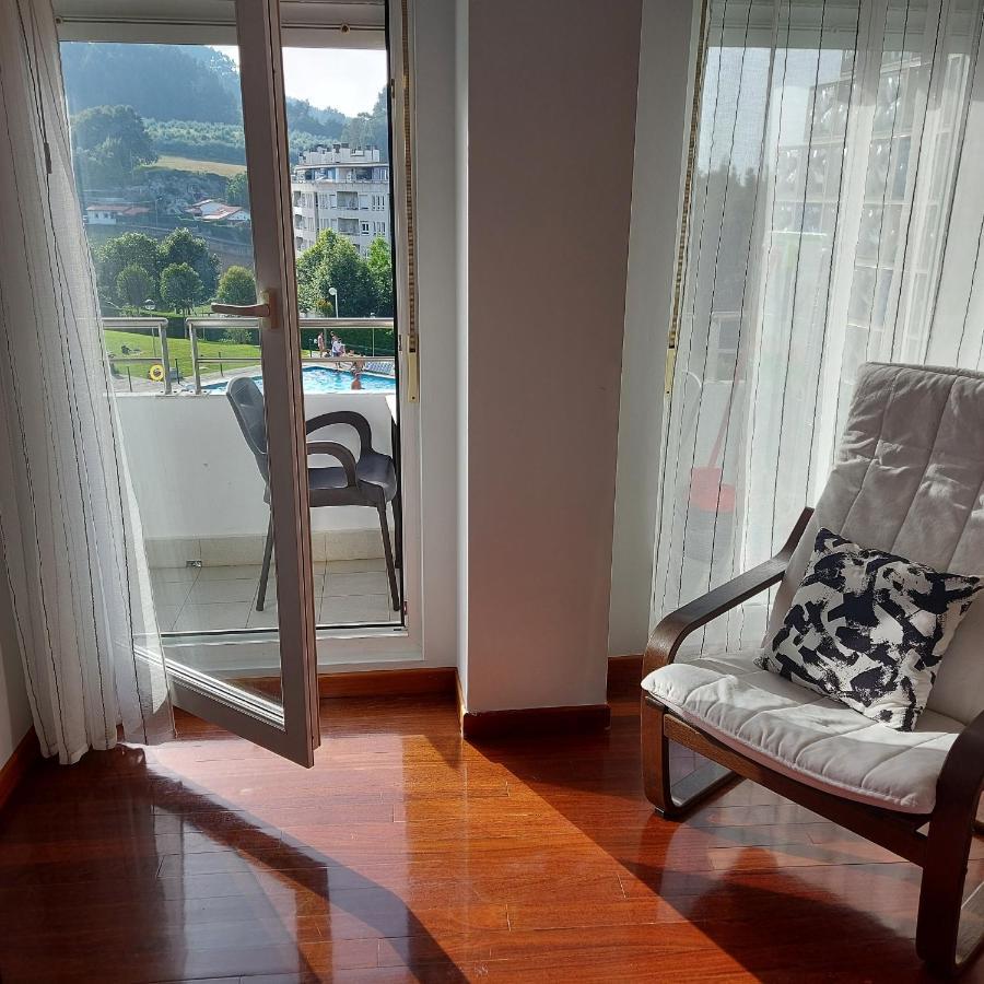 Soleado Piso Con Garaje Y Piscina A 8' Centro Castro Urdiales Exterior foto