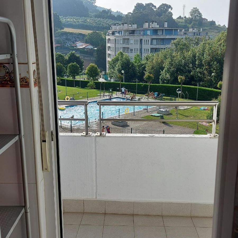 Soleado Piso Con Garaje Y Piscina A 8' Centro Castro Urdiales Exterior foto